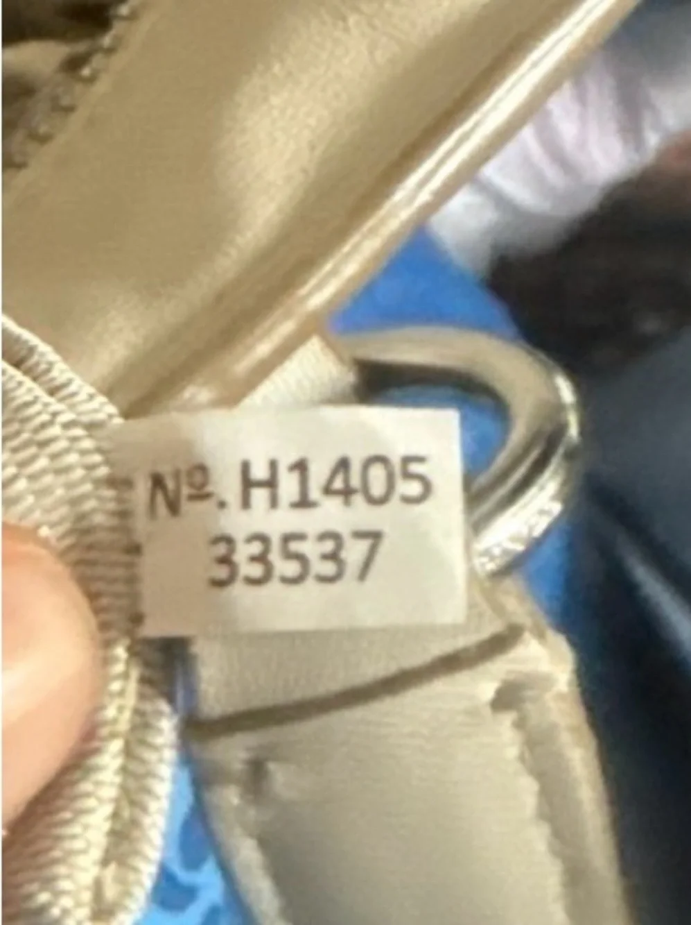 Coach White Leather Satchel with Tag and Top Handles